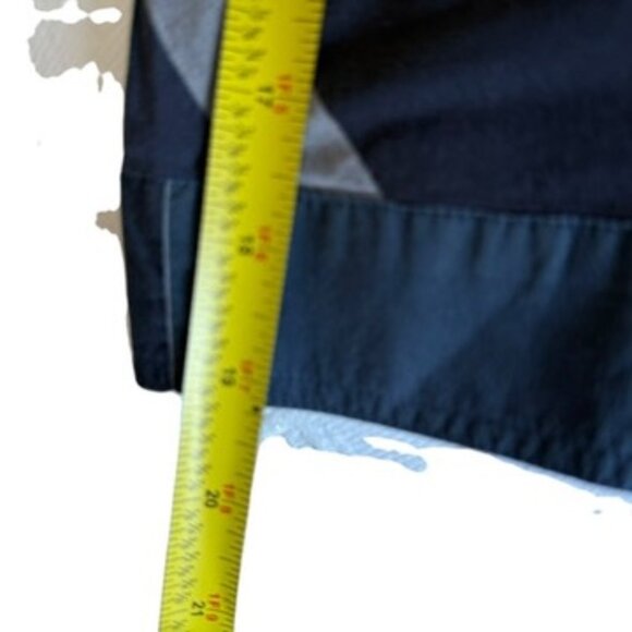 Burberry Brit Womens Cotton Checkered Print Button-Up Blouse Blue Size S Tunic - Picture 12 of 16